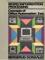 WORD/INFORMATION PROCESSING Concepts of Office Automation Second Edition