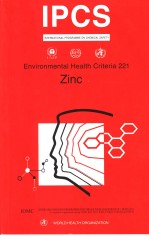 IPCS INTERNATIONAL PROGRAMME ON CHEMICAL SAFETY ENVIRONMENTAL HEALTH CRITERIA 221 ZINC