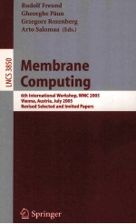 Lecture Notes in Computer Science 3850 Membrane Computing 6th International Workshop