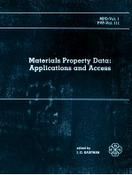 MATERIALS PROPERTY DATA:APPLICATIONS AND ACCESS