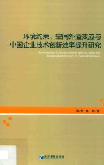 环境约束、空间外溢效应与中国企业技术创新效率提升研究