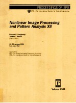 Nonlinear Image Processing and Pattern Analysis XII