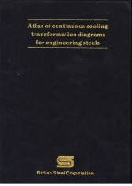 ATLAS OF CONTINUOUS COOLING TRANSFORMATION DIAGRAMS FOR ENGINEERING STEELS