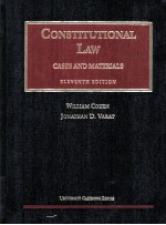 CONSTITUTIONAL LAW ELEVENTH EDITION