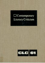 Contemporary Literary Criticism Volume 61