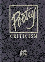 Poetry Criticism Volume 104