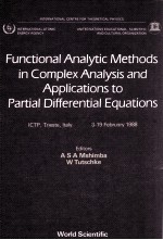 FUNCTIONAL ANALYTIC METHODS IN COMPLEX ANALYSIS AND APPLICATION TO PARTIAL DIFFERENTIAL EQUATIONS