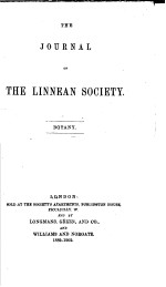 THE LINNEAN SOCIETY