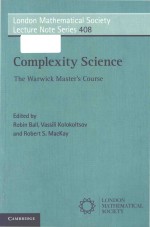 Complexity Science The Warwick Master's Course