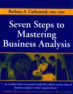 SEVEN STEPS TO MASTERING BUSINESS ANALYSIS