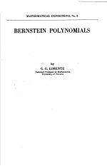 BERNSTEIN POLYNOMIALS