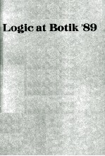 Lecture Notes in Computer Science 363 Logic at Botik'89