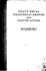 HEAVY METAL PROSTHETIC GROUPS AND ENZYME ACTION