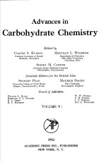 ADVANCES IN CARBOHYDRATE CHEMISTRY VOLUME 7