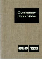 Contemporary Literary Criticism Volume 123