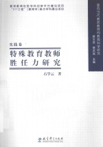 特殊教育教师胜任力研究  实践卷