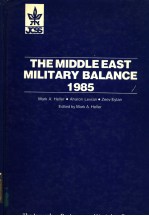 THE MIDDLE EAST MILITARY BALANCE  1985