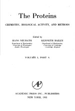 THE PROTEINS CHEMISTRY BIOLOGICAL ACTIVITY AND METHODS VOLUME I PURT A