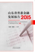 山东省普惠金融发展报告2015