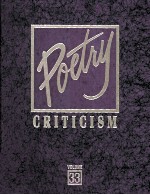 Poetry Criticism Volume 33