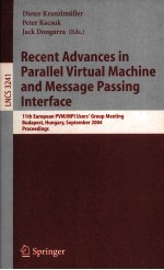 Lecture Notes in Computer Science 3241 Recent Advances in Parallel Virtual Machine and Message Passi