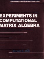 EXPERIMENTS IN COMPUTATIONAL MATRIX ALGEBRA