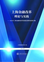 上海金融改革理论与实践  2013年上海金融业改革发展优秀研究成果汇编  银行类