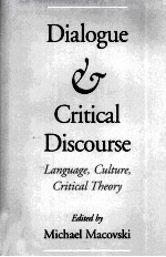 Dialogue and Critical Discourse Language