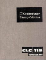 Contemporary Literary Criticism Volume 119