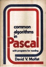 Common Algorithms in Pascal with Programs for Reading