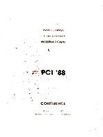 OFFICIAL PROCEEDINGS OF THE FIFTEENTH INTERNATIONAL PCI'88 CONFERENCE