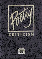 Poetry Criticism Volume 107