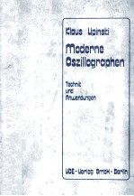 MODERNE OSZILLOGRAPHEN TECHNIK UND ANWENDUNGEN