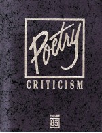 Poetry Criticism Volume 85