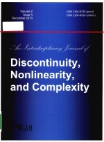 An Interdisciplinary Journal of Discontinuity