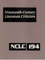 Nineteenth-Century Literature Criticism Volume 194