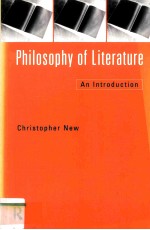 PHILOSOPHY OF LITERATURE An Introduction