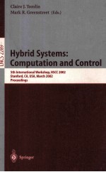 Lecture Notes in Computer Science 2289 Hybrid Systems:Computation and Control 5th International Work