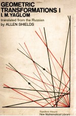 GEOMETRIC TRANSFORMATIONS I