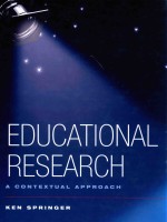 EDUCATIONAL RESEARCH A CONTEXTUAL APPROACH