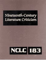 Nineteenth-Century Literature Criticism Volume 183