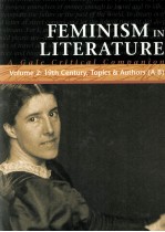 FEMINISM IN LITERATURE A Gale Critical Companion Volume 2: 19th Century