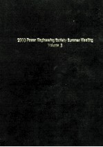 2000 POWER ENGINEERING SOCIETY SUMMER MEETING CONFERENCE PROCEEDINGS VOLUME 3