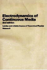 ELECTRODYNAMICS OF CONTINOUS MEDIA 2ND EDITION VOLUME 8