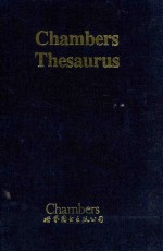 Chambers thesaurus