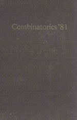 ANNALS OF DISCRETE MATHEMATICS (18): COMBINATORICS' 81 IN HONOUR OF BENIAMINO SEGRE