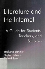 Literature and the Internet A Guide for Students