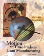 MOTION AND TIME STUDY FOR LEAN MANUFACTURING  THIRD EDITION