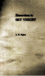 EXCERCISES IN SET THEORY