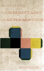 MODERN ELEMENTARY MATHEMATICS